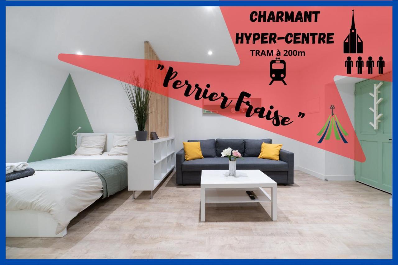 ※Perrier Fraise※ Coeur De Ville ⁕ Appt D'Exception Clermont-Ferrand Eksteriør billede